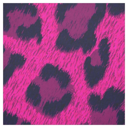 Druckmuster mit rosa Leopard Stoff (Muster)