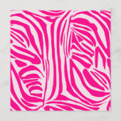Druckmuster mit rosa Zebrastreifen Programm (Rückseite)