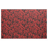 Druckmuster Rot und Schwarz Stoff (Fat Quarter (45,7 x 55,9 cm))