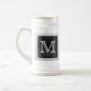 Druckmuster-und Gewohnheits-Buchstabe. Bierglas
