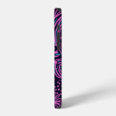 Druckmusterblätter zeichnen iPhone hülle (Linke Seite)