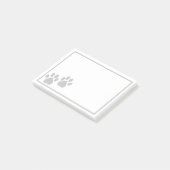 Drucknachbeweis einfügen post-it klebezettel (angewinkelt)