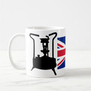 Druckofen von Union Jack und Paraffin Kaffeetasse