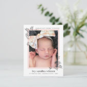 DRUCKORDER 4,25 x 5,5 Zoll große vertikale Karte (Stehend Vorderseite)