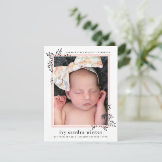 DRUCKORDER 4,25 x 5,5 Zoll große vertikale Karte