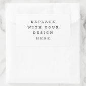 DRUCKORREKTUR 4.5 x 2.7 Umschlag Party Rechteck Rechteckiger Aufkleber (Tasche)