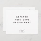 DRUCKORREKTUR 7 x 5 cm waagerechte Landschaft Postkarte (Vorne/Hinten)