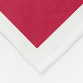 Druckpatrone des Wyoming State Flag Fleecedecke (Ecke)