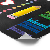 Druckplakat der Klasse Poster (Ecke)