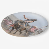 Druckplatte Pappteller (Schrägansicht)