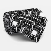 Druckplatte - Weiß auf Schwarz Krawatte (Gerollt)