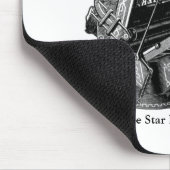 Druckpresse, Drucktaste Golding-Maus-Pad Mousepad (Ecke)