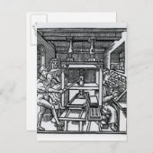 Druckpresse Postkarte (Vorne/Hinten)