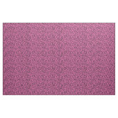 Druckpunkte aus rosa und schwarzem Leopard Stoff (Yard (91,4 cm))
