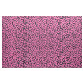 Druckpunkte aus rosa und schwarzem Leopard Stoff (Fat Quarter (45,7 x 55,9 cm))