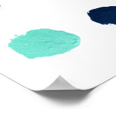 Druckpunktmalerei Poster (Ecke)