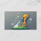 Druckreiniger mit QR-Code Treuekarte (Vorderseite)