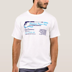 Druckreinigung Navy Power Wash Reinigung T-Shirt