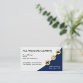 Druckreinigung Visitenkarten Visitenkarte (Stehend Vorderseite)