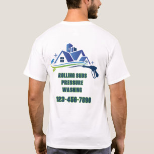 Druckreinigungsgeschäfts-Werbemittel anpassen T-Shirt