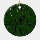 DruckSchaltungs-Brett Keramikornament (Hinten)