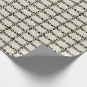 Druckschrift Geschenkpapier (Ecke)