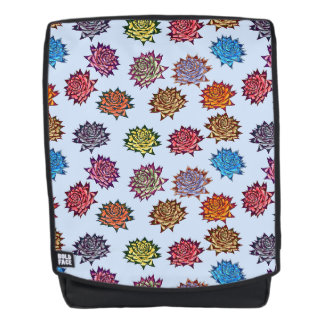 Druckspikes Rose, modernes Blumenmuster Rucksack