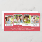 Druckt Save the Date Foto Cards (Vorne/Hinten)