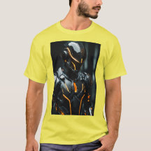 DRUCKT T SHIRT YELLOW