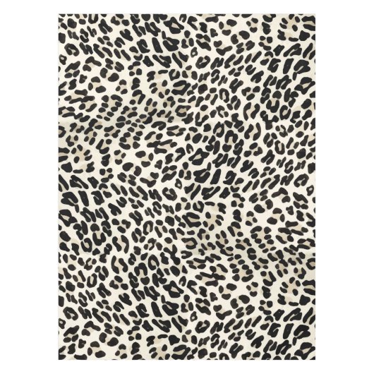 Drucktablett mit individualisiertem Leopard Tischdecke (Vorderseite)