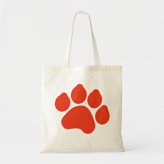 Drucktasche mit rotem Pflaster Tragetasche (Vorne)