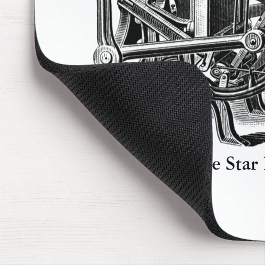 Drucktaste C&P Pilot Drucktastatur Mousepad (Ecke)