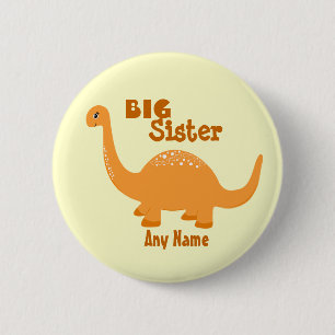 Drucktaste für Big Sister Dinosaur Button