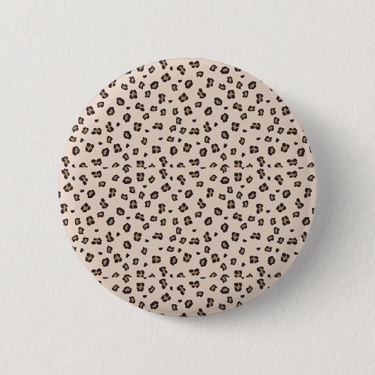 Drucktasten aus klassischem Leopard Button (Vorderseite)