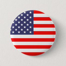 Drucktasten der amerikanischen Flagge Button