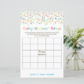 DRUCKTE Eiscreme Sprinkle Baby Showspiel (Stehend Vorderseite)