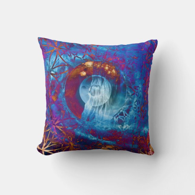 Druckte Kissen beider Seiten (Vorderseite)