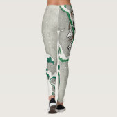 DRUCKTE LEGGINGS JAPANESE WOODBLOCK DRUCKEN (Rückseite)