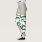 DRUCKTE LEGGINGS JAPANESE WOODBLOCK DRUCKEN (Links)