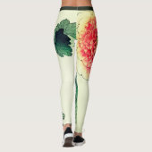 DRUCKTE LEGGINGS JAPANISCHE DRUCK DER BLUME (Rückseite)