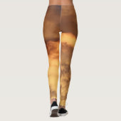 DRUCKTE Leggings SCHLIESSEN KUSTOM INITIAL (Rückseite)