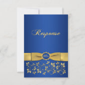 DRUCKTE RIBBON Extravagant Form 60-Jährige UAWG Einladung (Vorderseite)