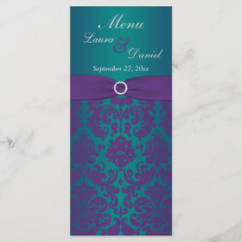 DRUCKTE RIBBON-Pupille, Aquamarine Karte für das H