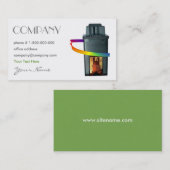 Drucktinte-Patrone-Visitenkarte Visitenkarte (Vorne/Hinten)