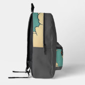 Druckversion Bedruckter Rucksack (Links)