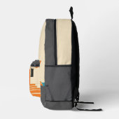Druckversion Bedruckter Rucksack (Rechts)