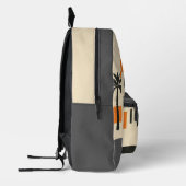 Druckversion Bedruckter Rucksack (Links)