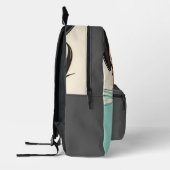 Druckversion Bedruckter Rucksack (Links)