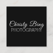 Druckversion Quadratische Visitenkarte (Vorderseite)