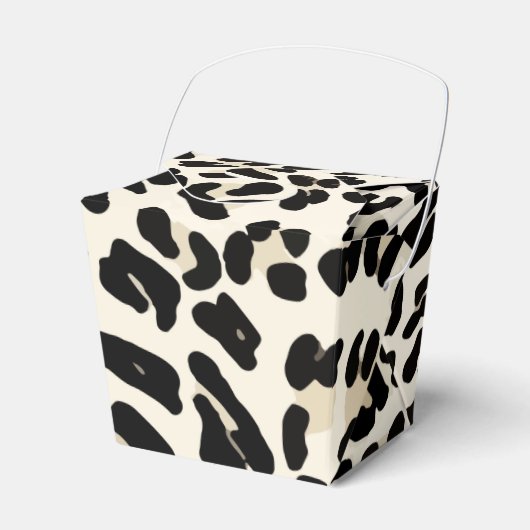 Druckvorschubbox mit anpassbarem Leopard Geschenkschachtel (Vorderseite)
